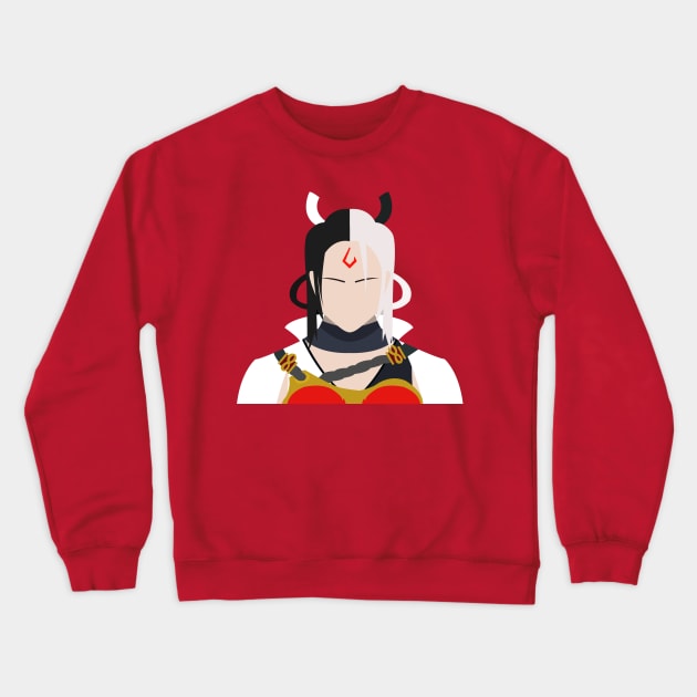 Shirase Vector Crewneck Sweatshirt by MagicFlounder